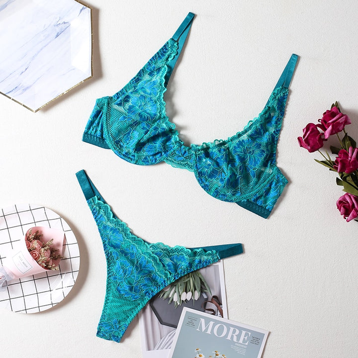 Set biancheria intima in pizzo
