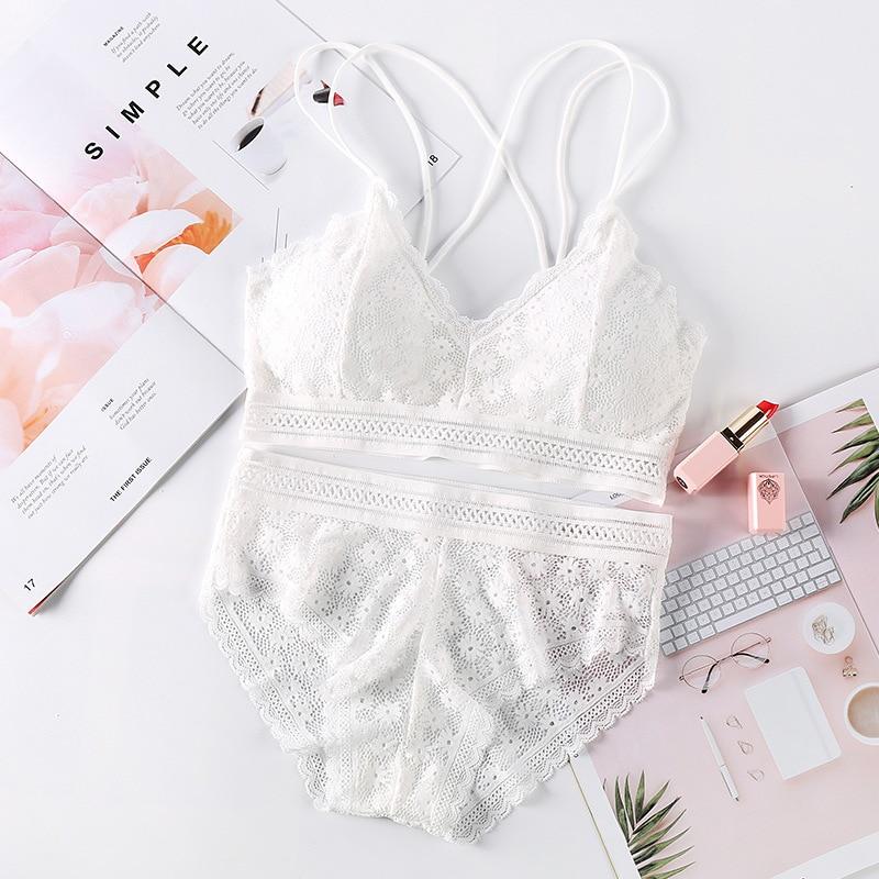 Set lingerie in pizzo