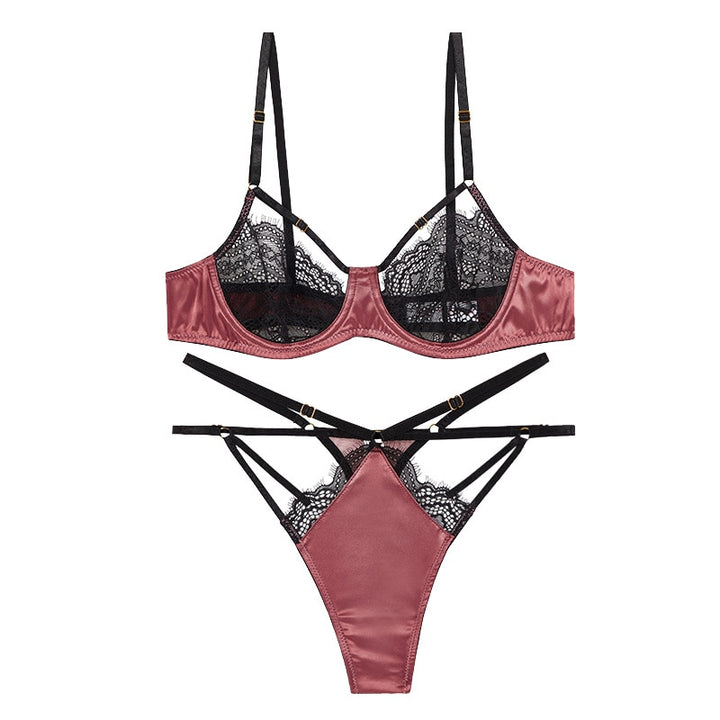 Set di biancheria intima di pizzo