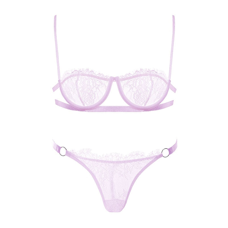 Set di biancheria intima di pizzo