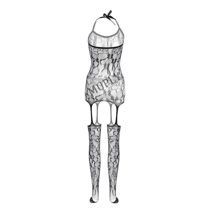 Bodystocking in pizzo