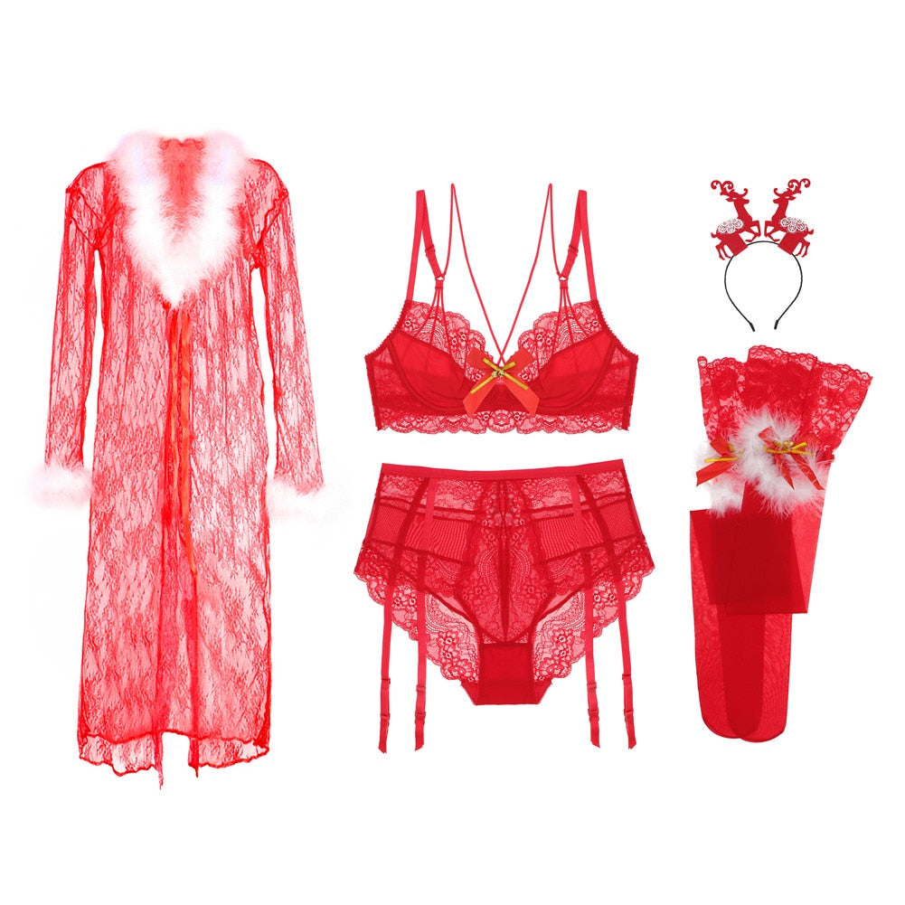 Set di biancheria intima di pizzo