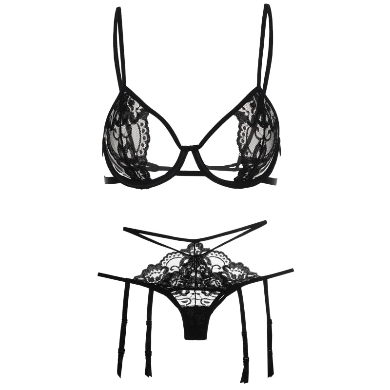Set biancheria intima in pizzo
