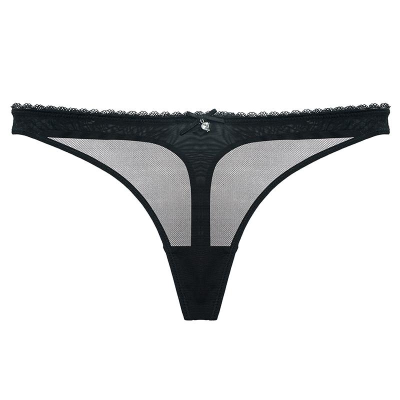 Set lingerie trasparente