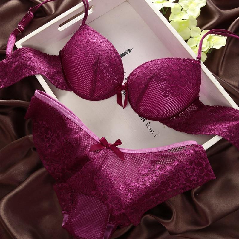 Set lingerie in pizzo