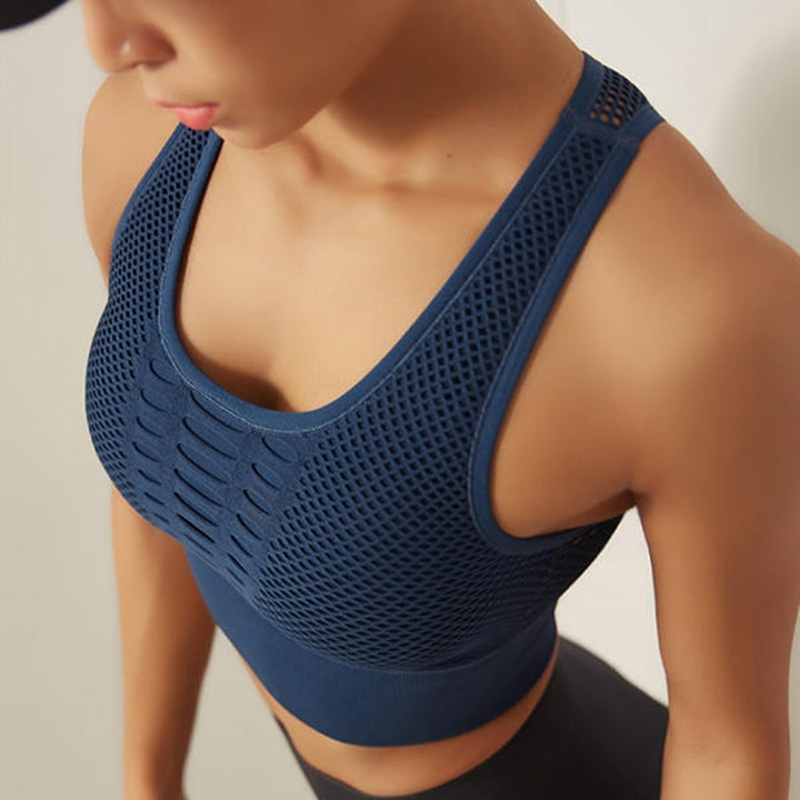 Reggiseno sportivo in rete