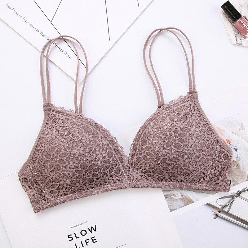 Reggiseno in pizzo effetto push-up