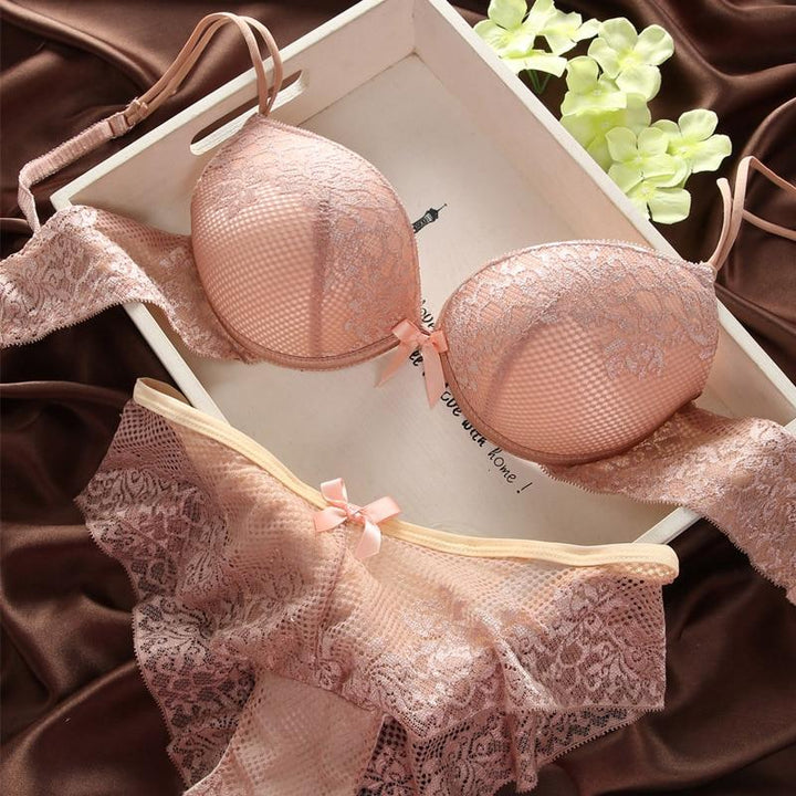 Set lingerie in pizzo
