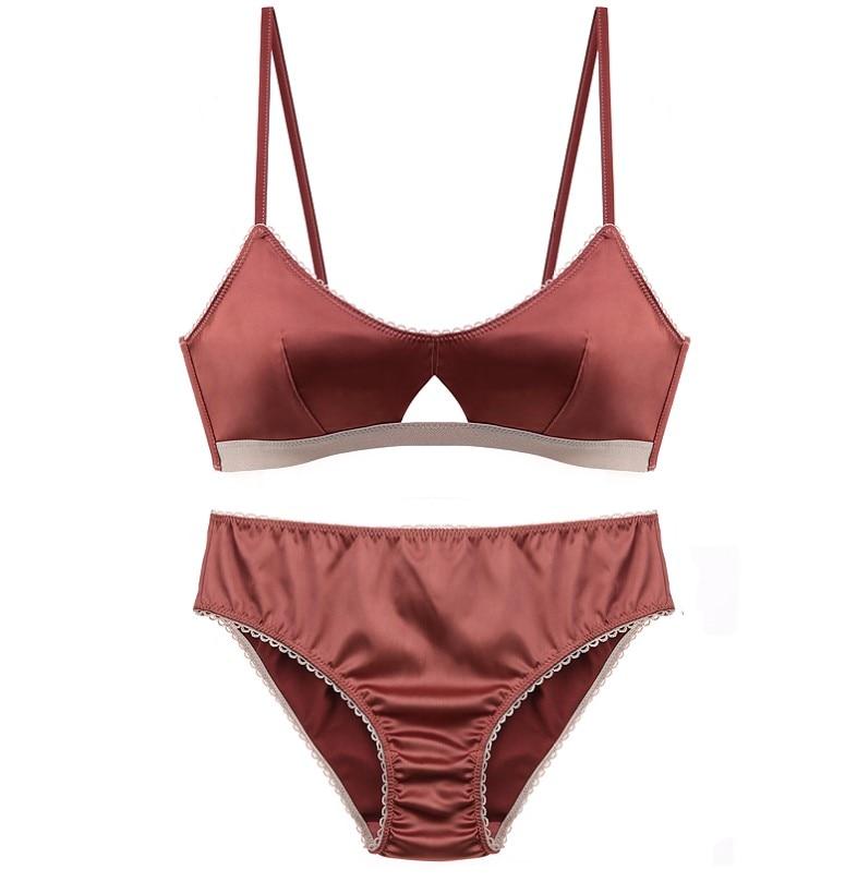 Completo intimo in raso