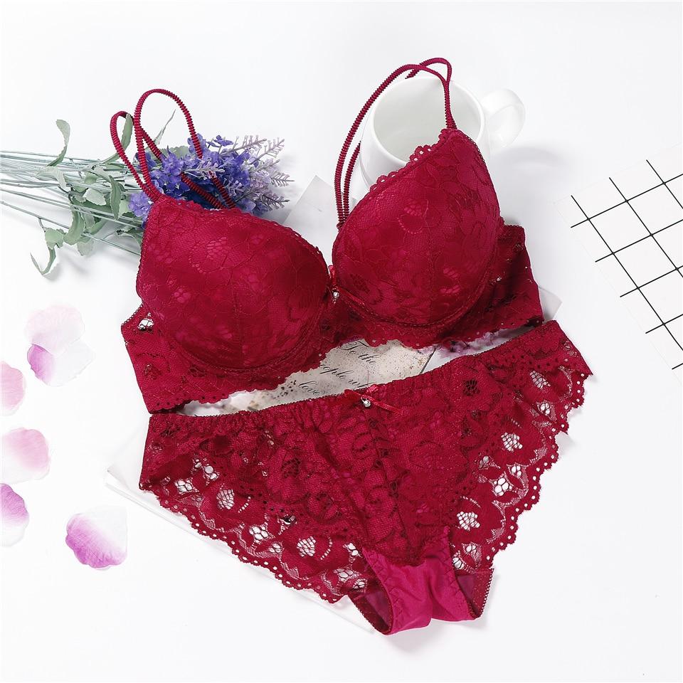 Set lingerie in pizzo