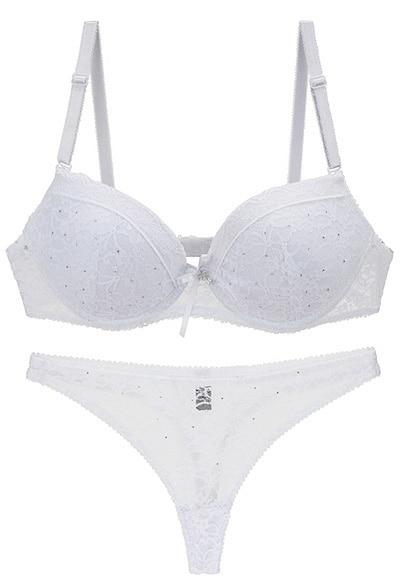 Set biancheria intima in pizzo