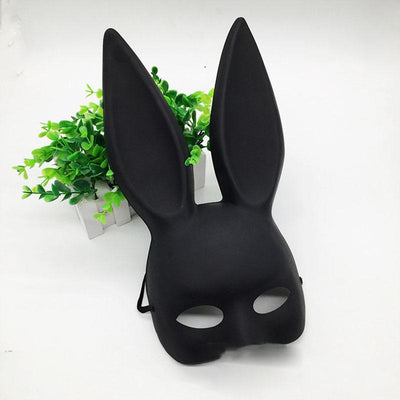 Maschera con orecchie da coniglio