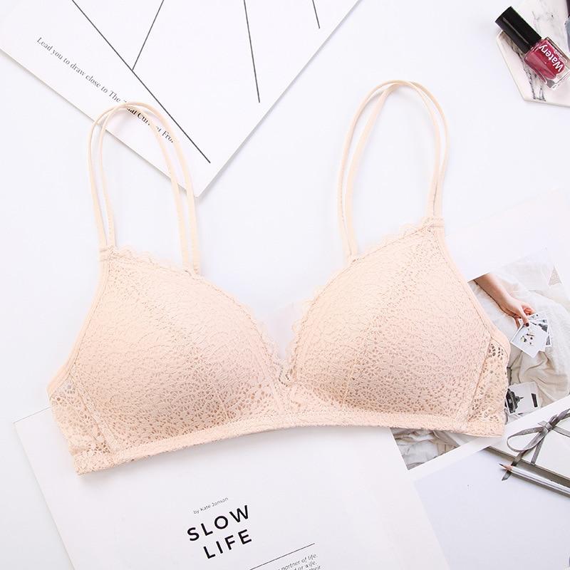 Reggiseno in pizzo effetto push-up