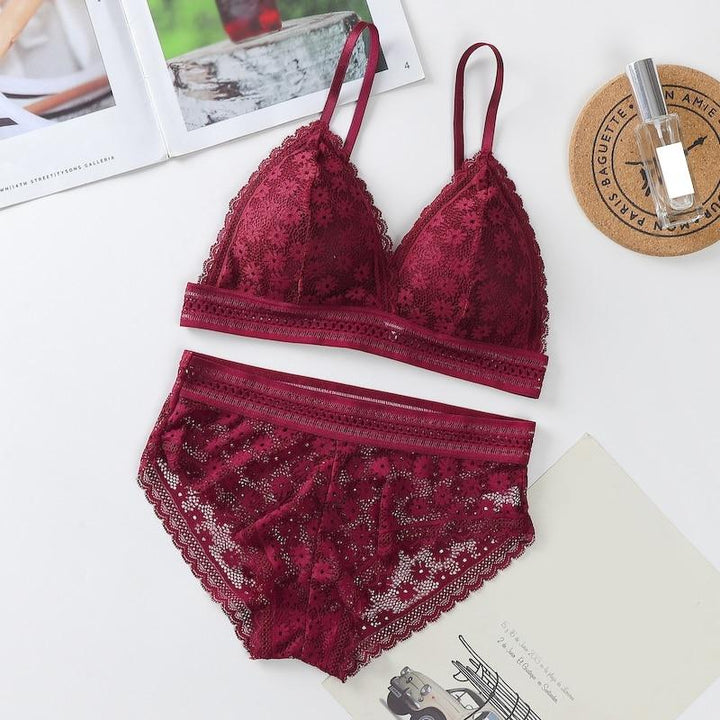Set lingerie in pizzo