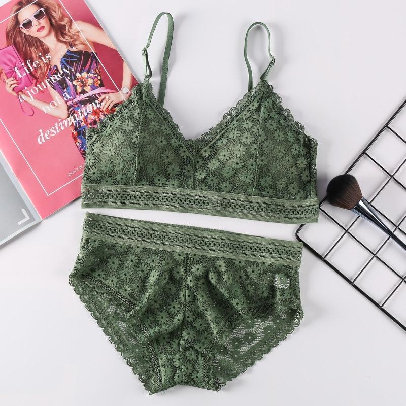Set lingerie in pizzo