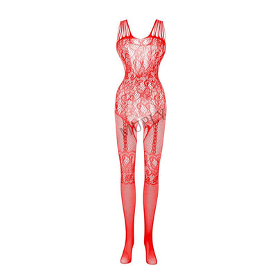 Bodystocking in pizzo