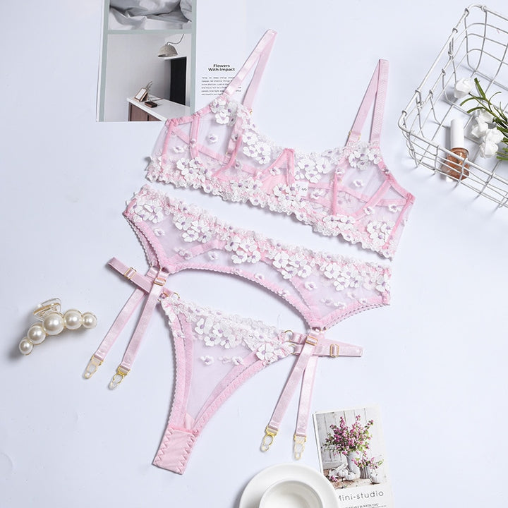 Set di biancheria intima di pizzo