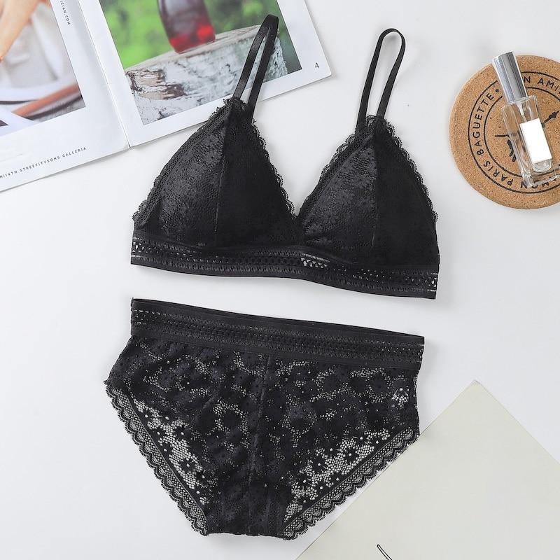 Set lingerie in pizzo