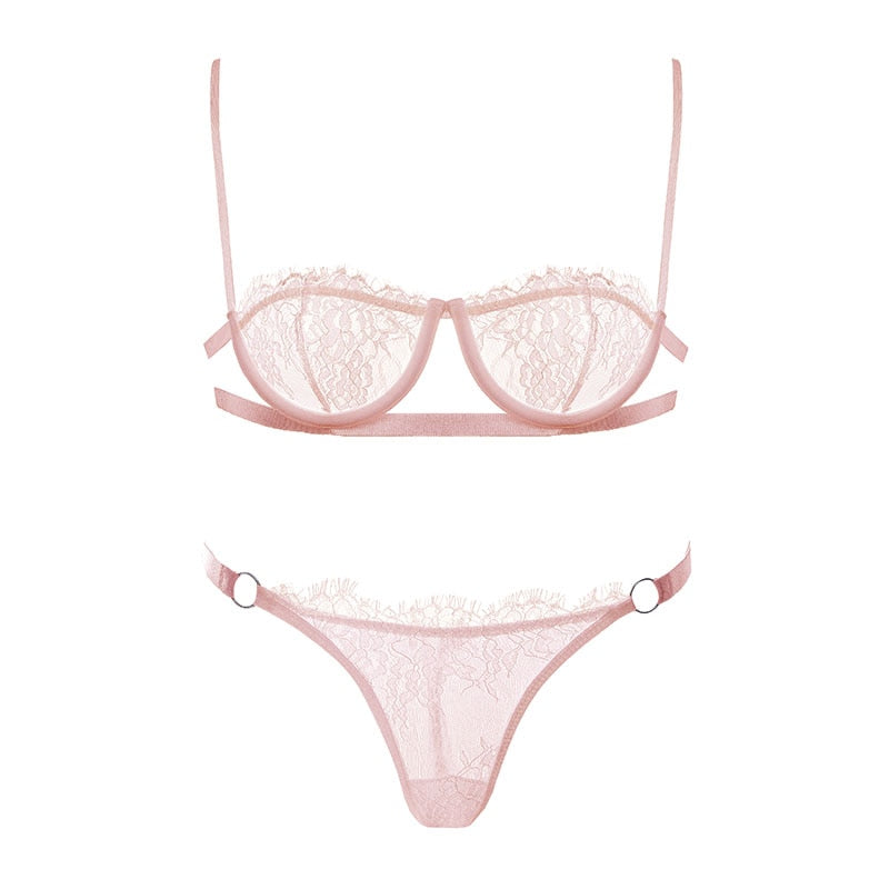 Set di biancheria intima di pizzo