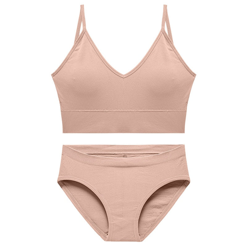 Set senza cuciture di biancheria intima sportiva
