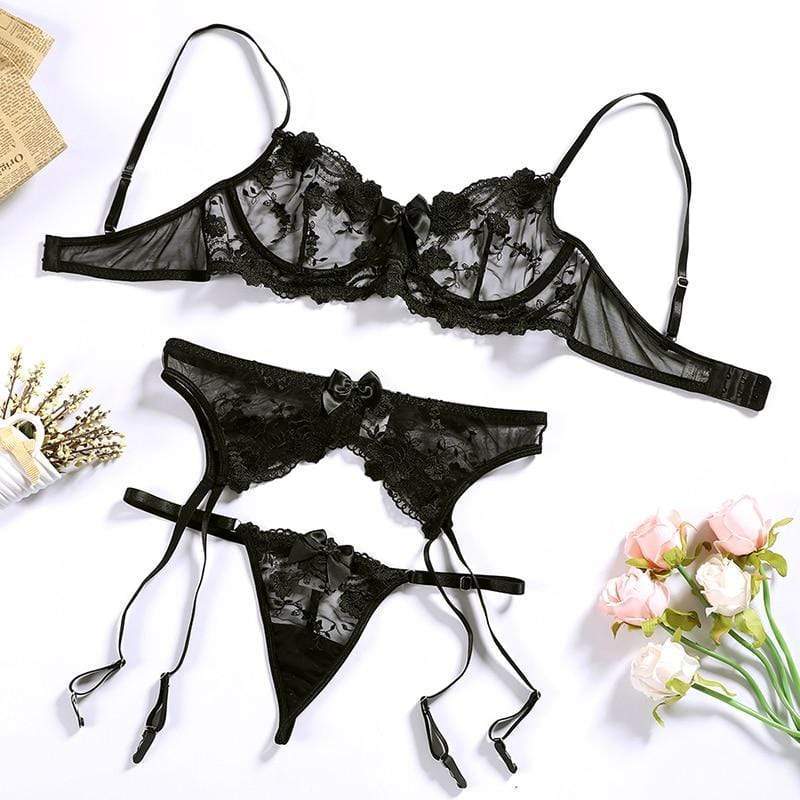 Set biancheria intima in pizzo