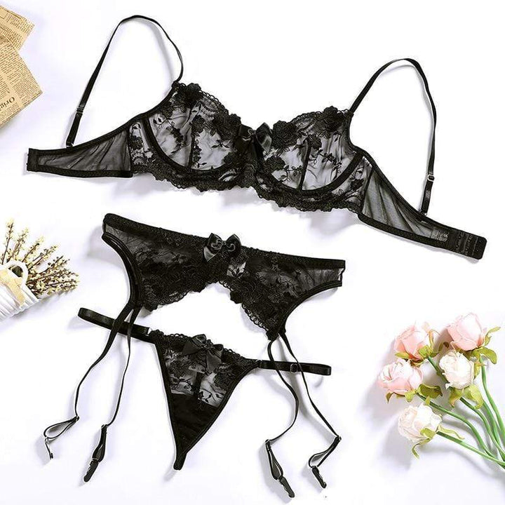 Set biancheria intima in pizzo