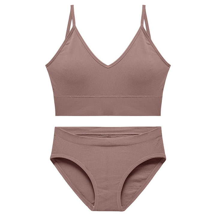 Set senza cuciture di biancheria intima sportiva