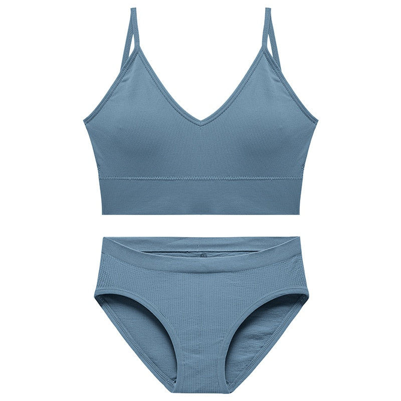 Set senza cuciture di biancheria intima sportiva