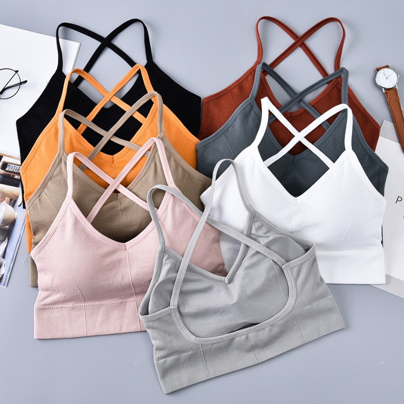 Reggiseno sportivo push up