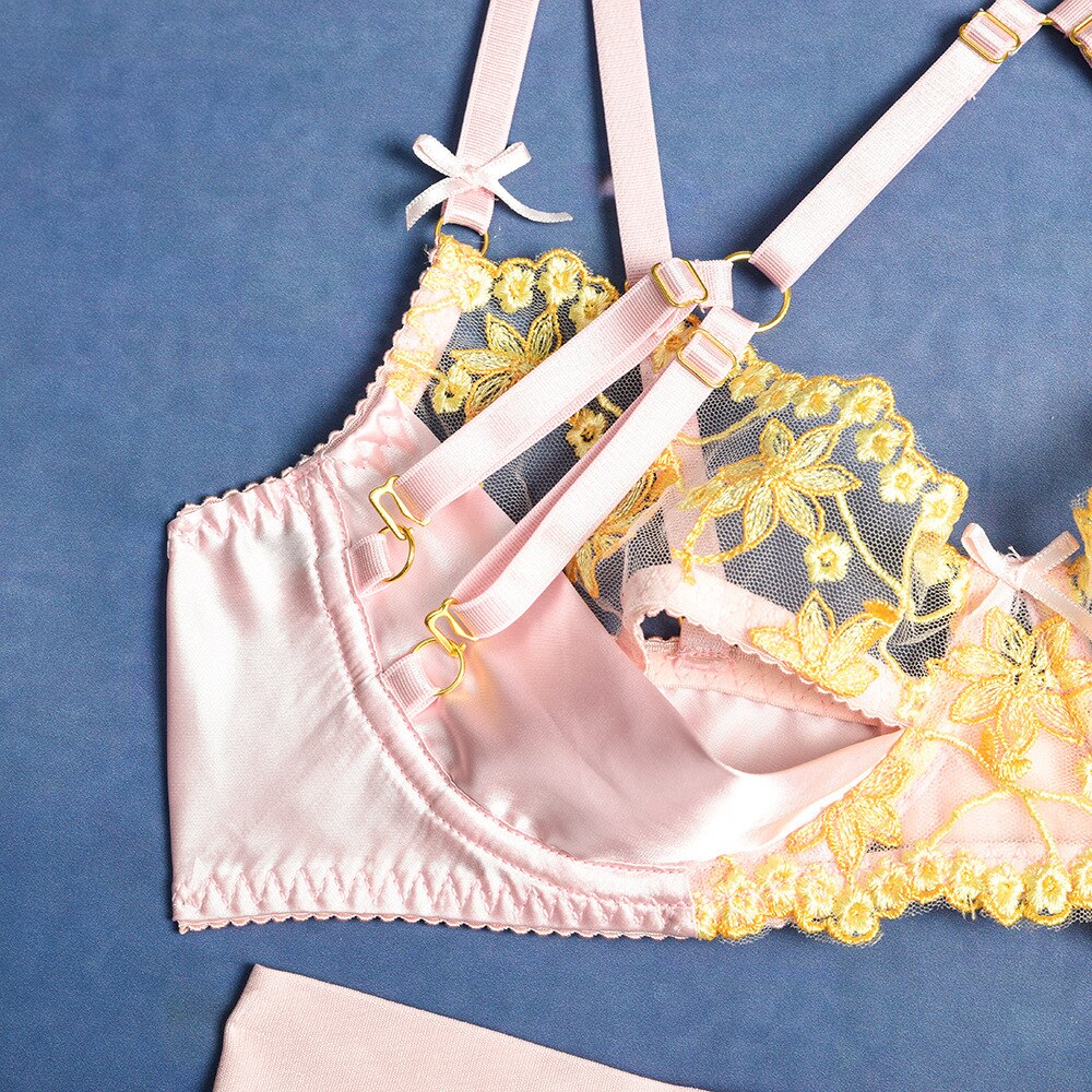 Completo intimo 3 pezzi con girocollo