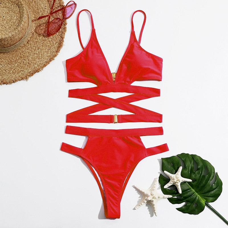 Costume intero bikini a due pezzi